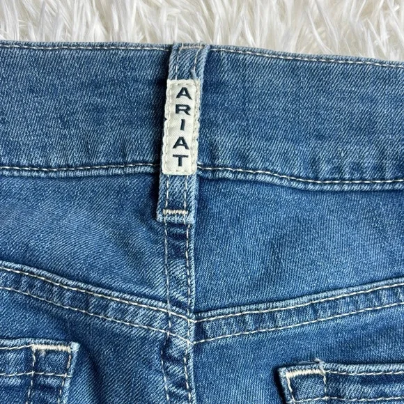 ARIAT WOMEN'S R.E.A.L. MID RISE PATRICIA BOOTCUT JEANS - Picture 9 of 9